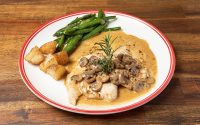 Scaloppine di Pollo ai Funghi